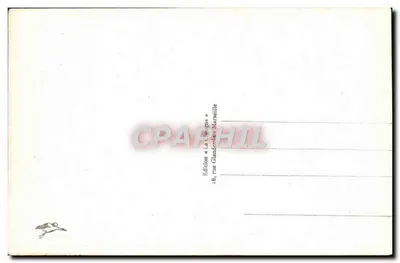 Marsiglia. La Corniche — Il Profeta — Edizione « La Glande » — Verso