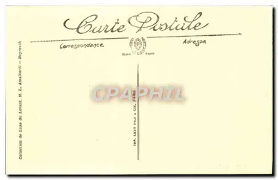 DAMAS — Dziedziniec Wielkiej Mezquidy — IMP. LEVY FILS & CIE, PARIS — Rewers