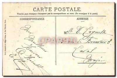 Angers - Die Kathedrale — Collet, Verlag, Angers, Nr. 15 — Rückseite