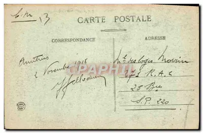 Marseille — De Fort Saint Jean en de Kathedraal — BR - 1576 — Achterkant