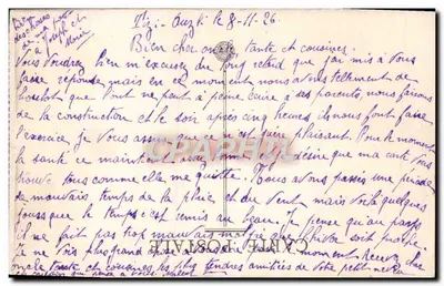 A Guerra Riffaine — Buracos cavados pelos Riffains entre Kiffane e Dar Caïd Mohand — Verso