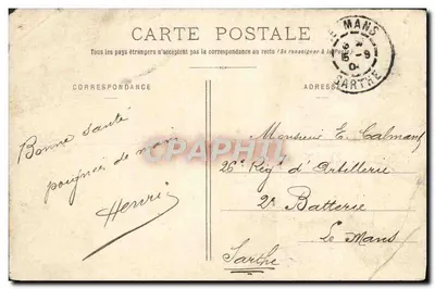 Hôtel de Ville — Toul illustré — wydawca Toul à Toul — Rewers