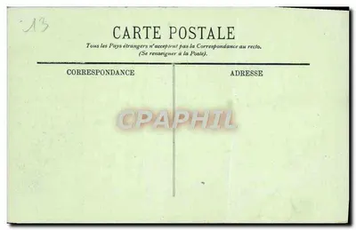 Marsyla — Bursa i Cannebière — LL. n°46 — Rewers