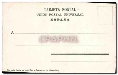 Vista da Calzada (Tafira) — Gran Canária — editor Dihlau & Co., Las Palmas — Verso