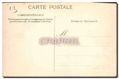 Marseille - La Préfecture — Phototypie E. Ladour, n°27 — Rewers