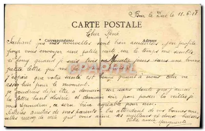 Bouquet de violettes — poème et podpis Gautier — wydawca G. Sarret, Paryż — Rewers