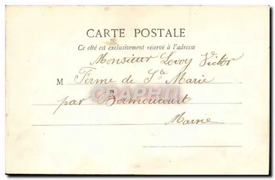 Suzette avec sa poupée — La Journée de Suzette — Phototype A. Brabert & Cie, Nancy — Verso
