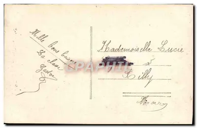 Pan z brodą — Tysiąc miłosnych powitań — HAM, n°184 — Rewers