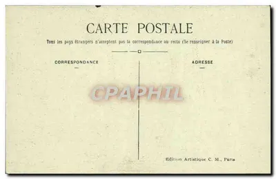 Évreux — Het Botanische Tuin — C.M. n°129 — Achterkant