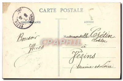 Paris — O Dôme dos Invalidos — editor R. Baudry, n° 17 — Verso