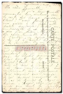 Anémonas — aquarela — E.M. (assinado) — Verso