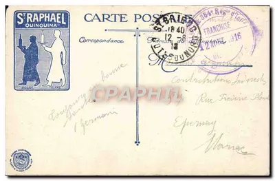 Roi Emmanuel III — Roi d'Histoire — S.T. Raphaël Quinquina — Verso