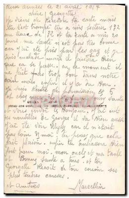 Soldado em uniforme — cena de amor com mulher celestial — DIX 4261 — Verso