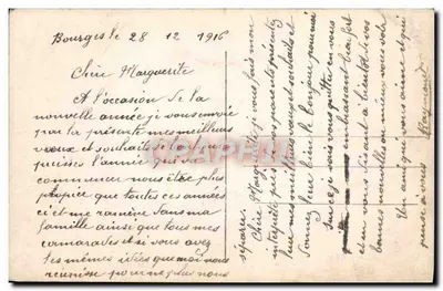 Kwiaty i buty świąteczne — Delikatne myśli i życzenia dobrej nowej ery — DIX 574 — Rewers