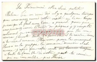 Duas carnationes coloridas — editor Paris, n° 805 — Verso