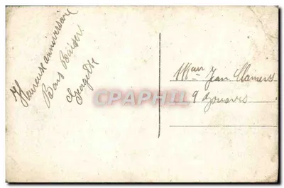 Jeune femme en chapeau violet — portrait — éditeur DIX n° 1214/2 — Verso