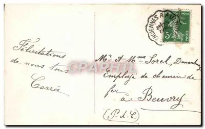 Mulher e criança — cena afetuosa — editor desconhecido — Verso