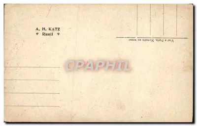 Um Olá de — soldado no trem — A. H. Katz, n° 2094 — Verso