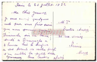 Amor e sol — Léon, Paris, n° 5061 — Verso