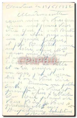 Jovem homem em traje — com buquê de gui — editor CP, n° 656 — Verso