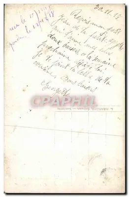 Casal jovem trocando rosas — editor L. Gralique, n° 4094 — Verso