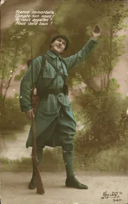 Soldado em uniforme — França imortal, Conta conosco! — Suzy 347