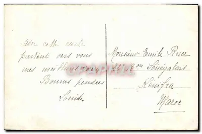 Paisagem rural — editor DIX n° 899/s — 1919 — Verso