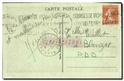 Vichy - Hala Pałacu Źródeł Chomel — Iddéol, nr 361 — Rewers