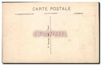 Angles-sur-l'Anglin (Vienne) — Villa dos Cailloux e rochedos de Dousse — R. Dorange, Tours — Verso