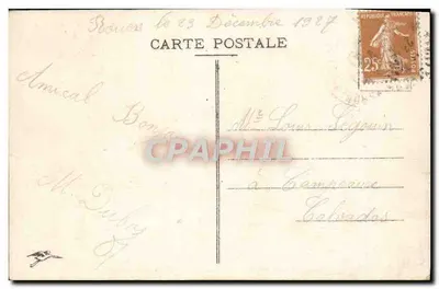 Rouen - Fontaine Sainte-Marie — wydawca nieznany, n° 481 — Rewers