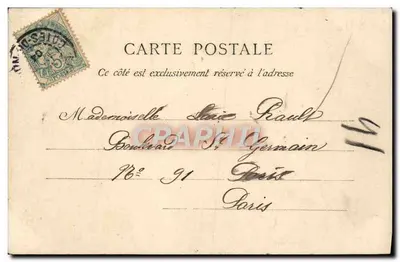 Côte d'Emeraude — O Forte La Latte — G.F. 1442 — Verso