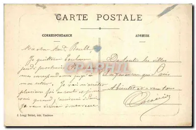 Toulouse — Torre del Capitul — J. Longi Béchel, ed. Toulouse, n° 222 — Reverso