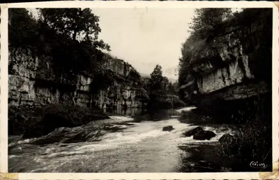 Montbenoît (Doubs) — Desfilade d'Entre-Roches — Sites Pittoresques de Franche-Comté, n° 901