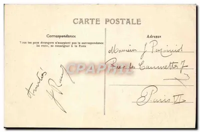 Fouras-les-Bains — Bastiony Semaphore — Wydawca nieznany, nr 7 — Rewers