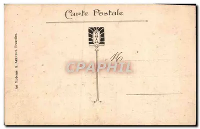 Constantinopla - Tribuna de Santa Sofia — editor G. Arekens, Bruxelas, n° 16 — Verso