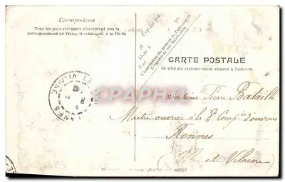 Cherbourg — Jardim público — Edição Maison Ralli, Novidades, Cherbourg — Verso
