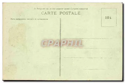 Rouen — Statua jeździecka Napoleona — C.V. 431 — Rewers