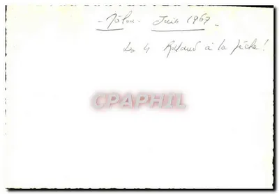 Dzieci obok strumienia — Jolou, czerwiec 1967 — Rewers