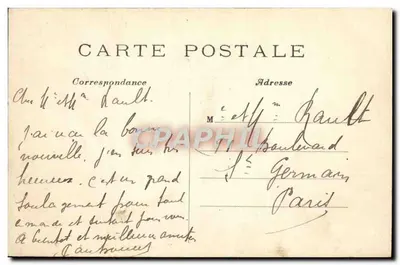 Piazza dei Batignolles — Parigi — C.M. n°404 — Verso