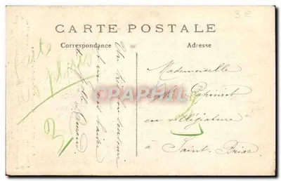 PARIS — Katedra Najświętszej Trójcy — J.H. n°570 — Rewers