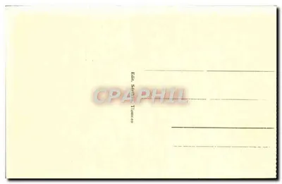 Tlemcen - Cachoeira de El Ourit — vista da cachoeira e do ponte em segundo plano — editor Sédirphil Tlemcen, n° 58 — Verso