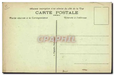 Parçay-Meslay (Loire-et-Loire) — Campo de Aviação, Abastecimento — A. P. — Verso