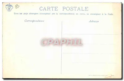 Monoplan Train — Europäischer Rundflug Juni-Juli 1911 — Der Abflug von TRAIN — Rückseite