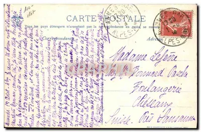 Biplano H. Farman — Circuito Europeu, Junho-Julho 1911 — A saída de Wijnmalen — Verso