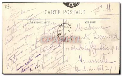 Marinos franceses en posesión de trofeos — Guerra 1914-1915 — LL. — Reverso