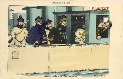 Nossos Marinheiros — Nos Postos de Manobra — L. Gerweir