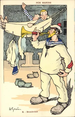 Nossos Marinheiros — Série 6, Alarma — H. Gerwin