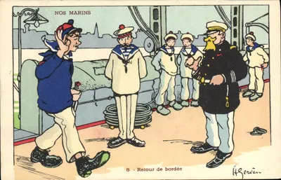 Nos Marins — Retorno de bordo — H. Gerven