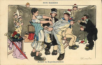 Nossos Marinheiros — Antes da Representação — I. C. Ervoïs