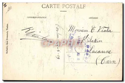 Nossos Marinheiros — O Embarque — L. Perreire, n°25 — Verso